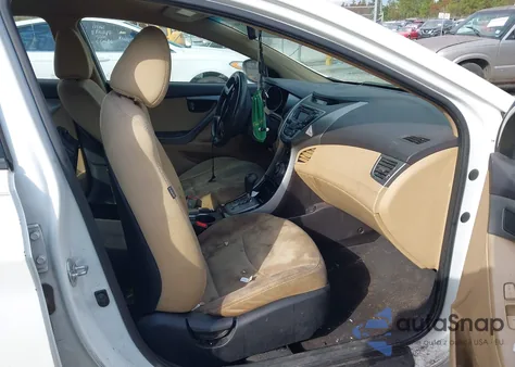 2013 Hyundai Elantra Gls from USA, damaged, VIN 5NPDH4AE7DH243356